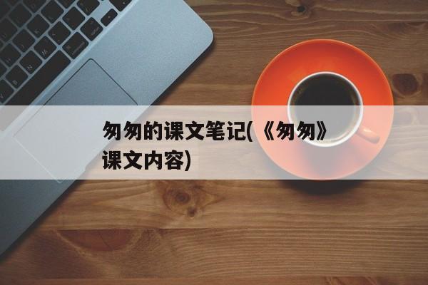 匆匆的课文笔记(《匆匆》课文内容)