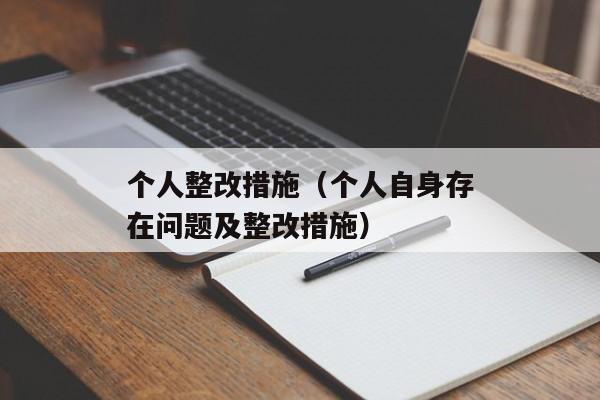 个人整改措施（个人自身存在问题及整改措施）