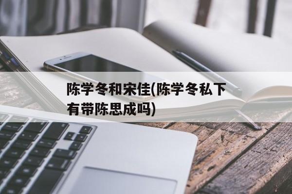 陈学冬和宋佳(陈学冬私下有带陈思成吗)